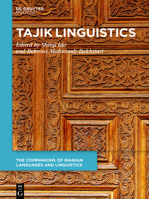 cover image of Tajik Linguistics